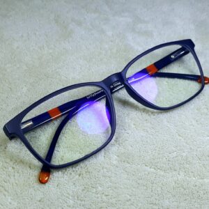 (B25700) Vast Unisex Women Round Cateye Blue Cut Anti Glare UV Protection Full Frame Spectacles Glasses For mobile, Laptop, Tablet, Computer